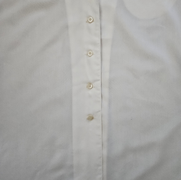 Vintage - Silk "Emily Just Emily" Off White Blouse - Size 10 - Picture 4 of 10